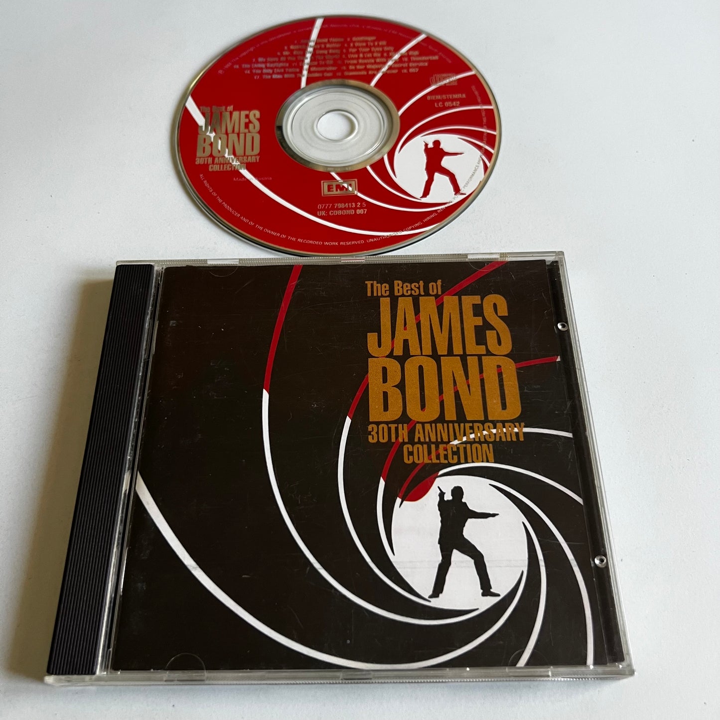 CD - The Best Of James Bond (30th Anniversary Collection) - 1992