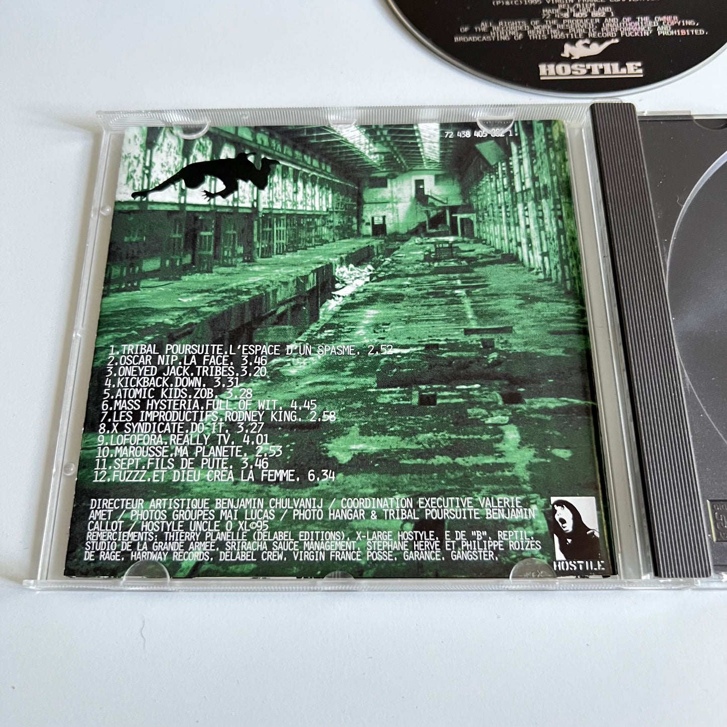 CD - Compilation - Hostile - 1995
