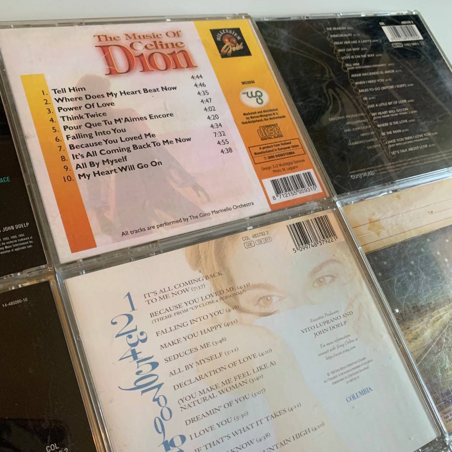 CD - Céline Dion - Lot 8 Album + 1 Maxi Single - Occasion