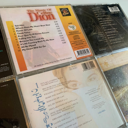 CD - Céline Dion - Lot 8 Album + 1 Maxi Single - Occasion