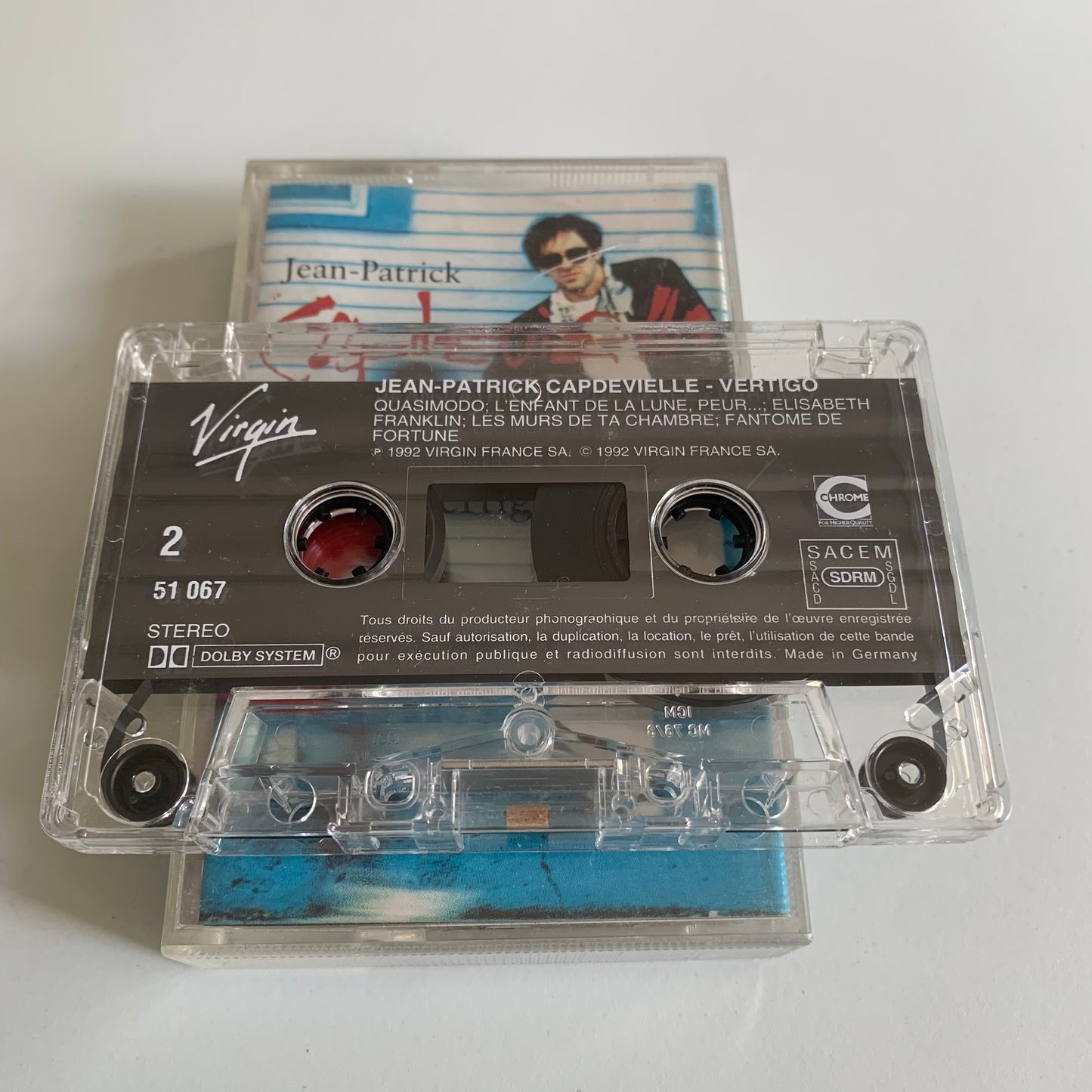 Jean-Patrick Capdevielle - Vertigo - 1992 Occasion