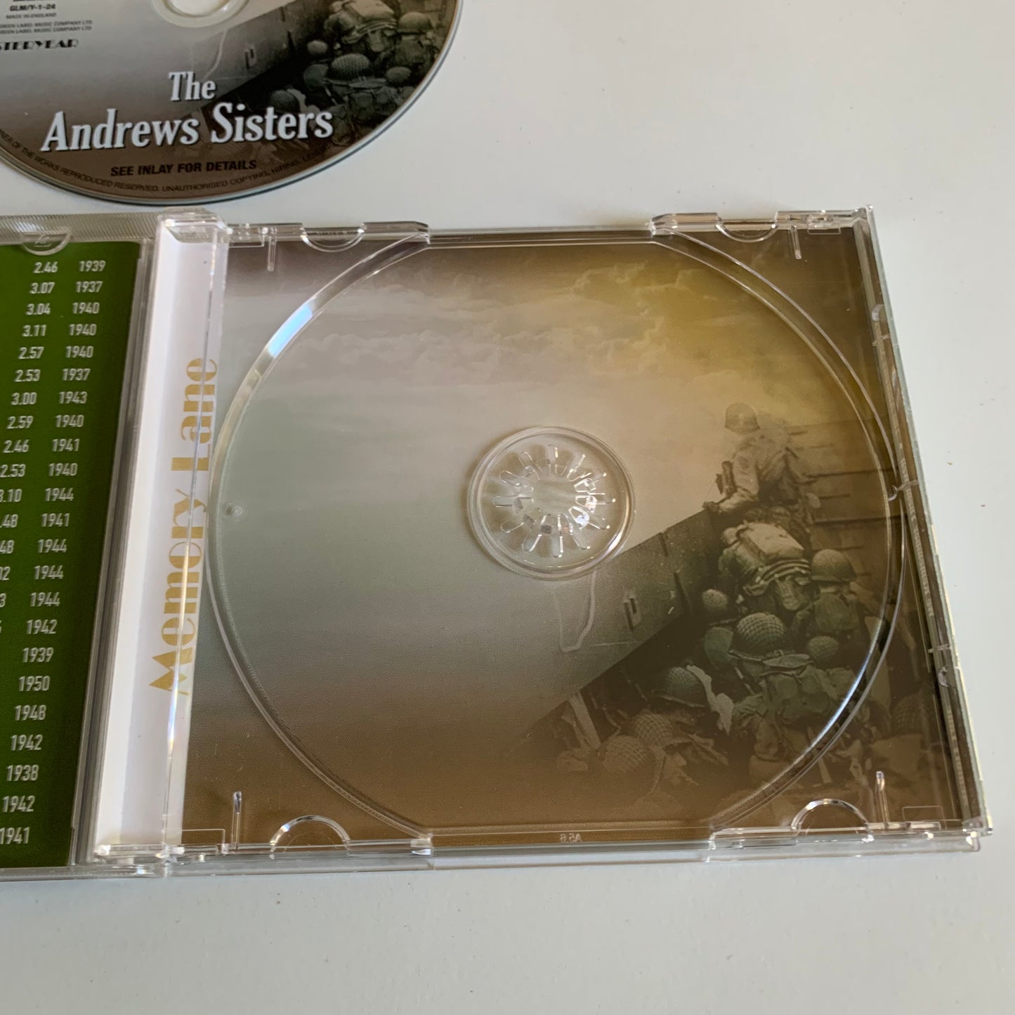 CD - The Andrews Sisters - We Remember Them Well - 2012 Occasion