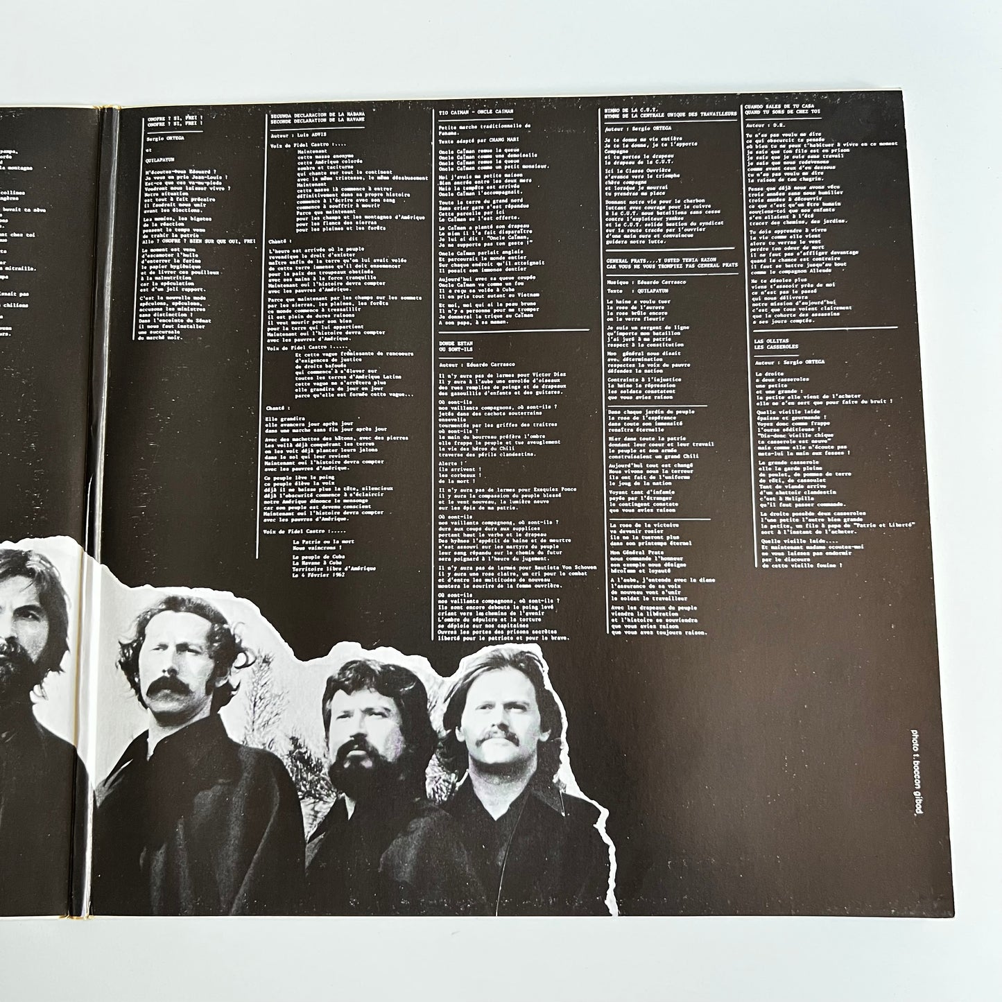 Quilapayún - La Marche Et Le Drapeau - Double LP 1977