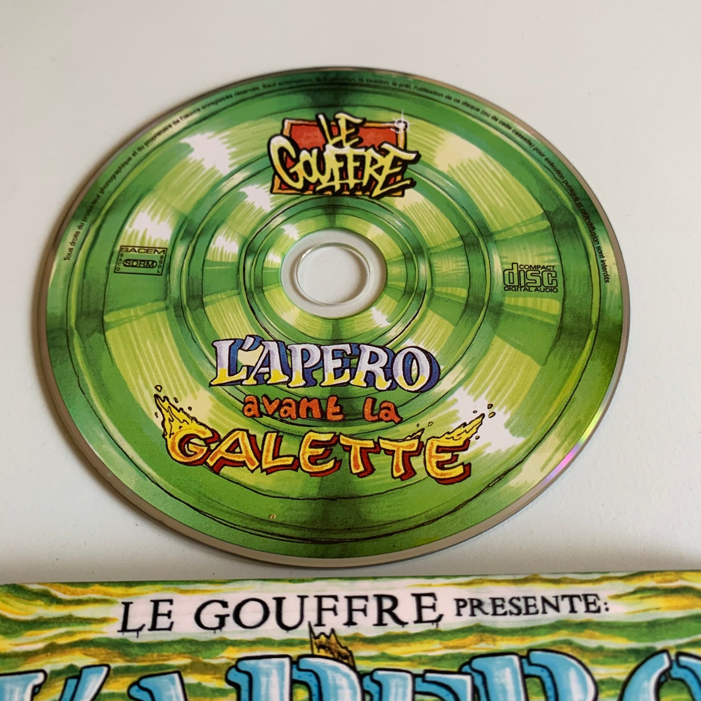 CD - Le Gouffre - L'Apéro Avant La Galette - 2015