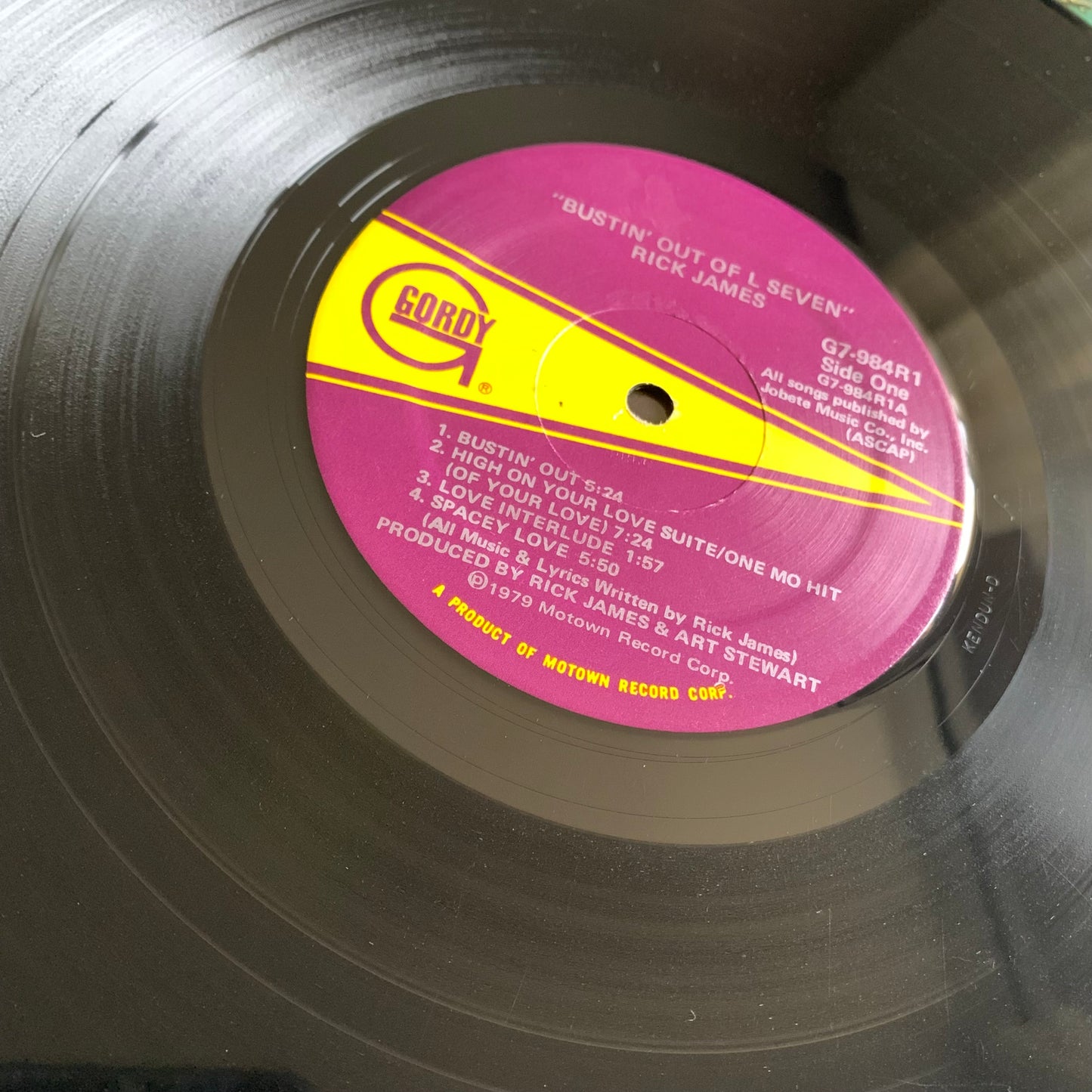Rick James - Bustin' Out Of L Seven - LP 1979