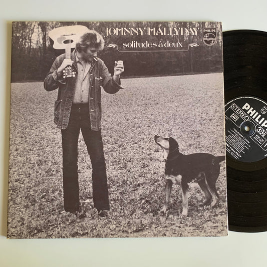 Johnny Hallyday - Solitudes À Deux - LP 1978 Occasion