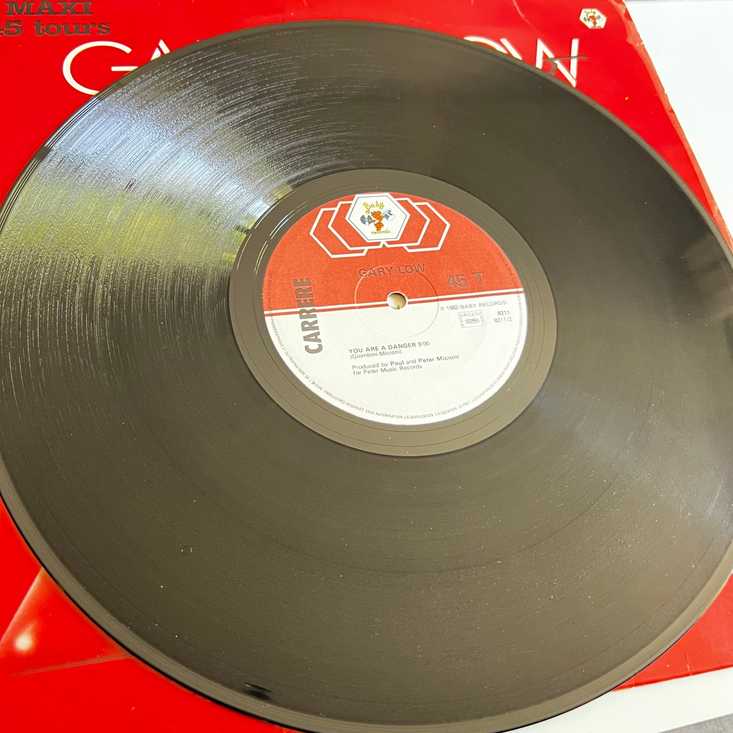 Gary Low - You Are A Danger - Maxi Single 1982