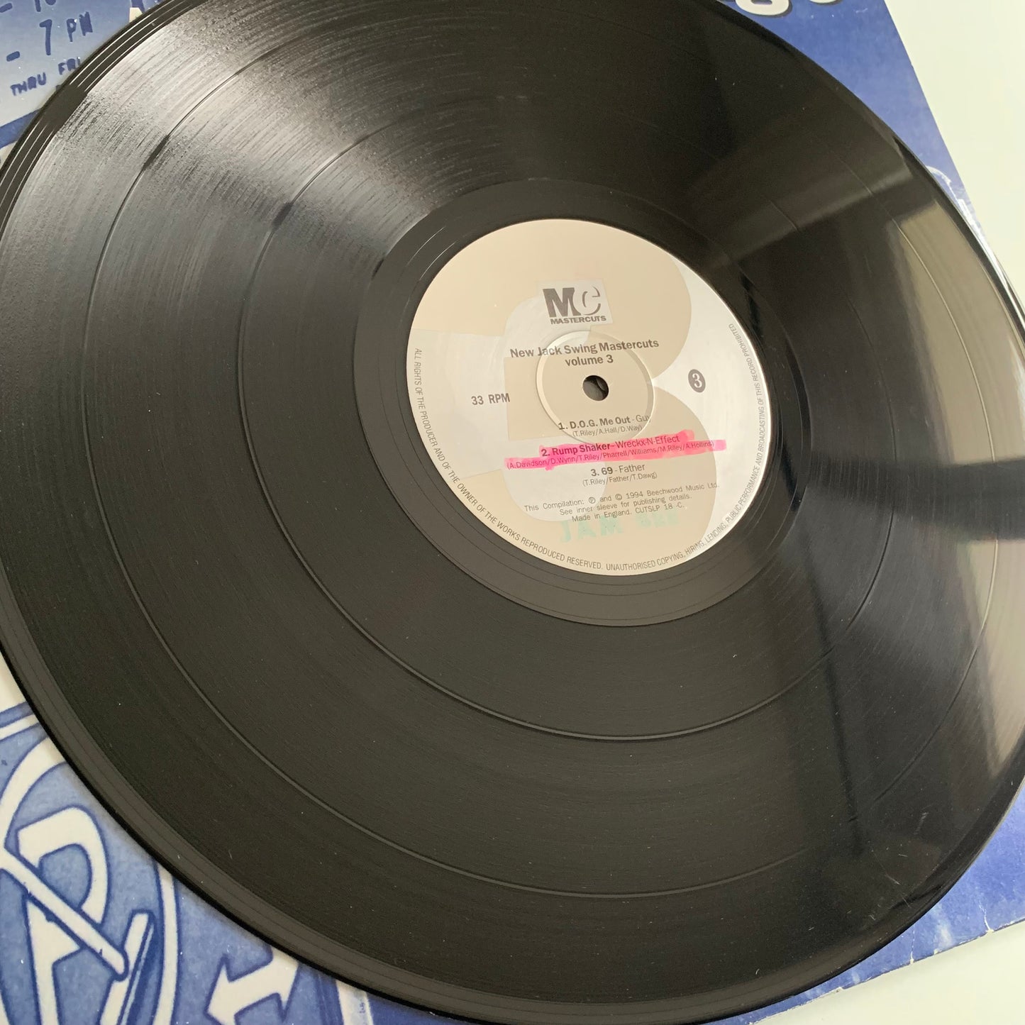 Compilation - New Jack Swing Mastercuts Volume 3 - Double LP 1994