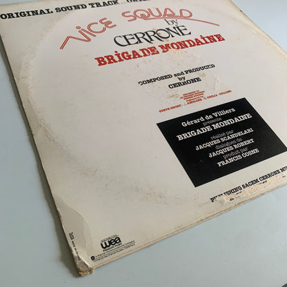Cerrone - Brigade Mondaine - LP 1978 Occasion