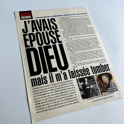 Affiche Originale Concert The Rolling Stones 1998 - Page de Magazine 30x23cm