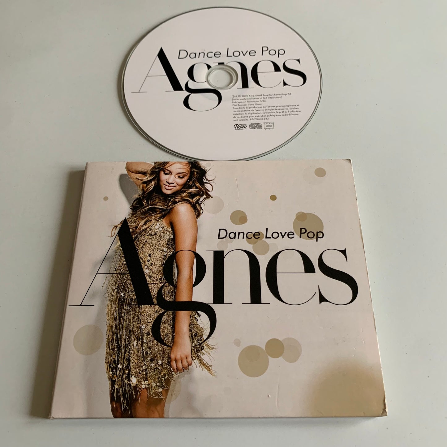 CD - Agnes - Dance Love Pop - 2010 Occasion
