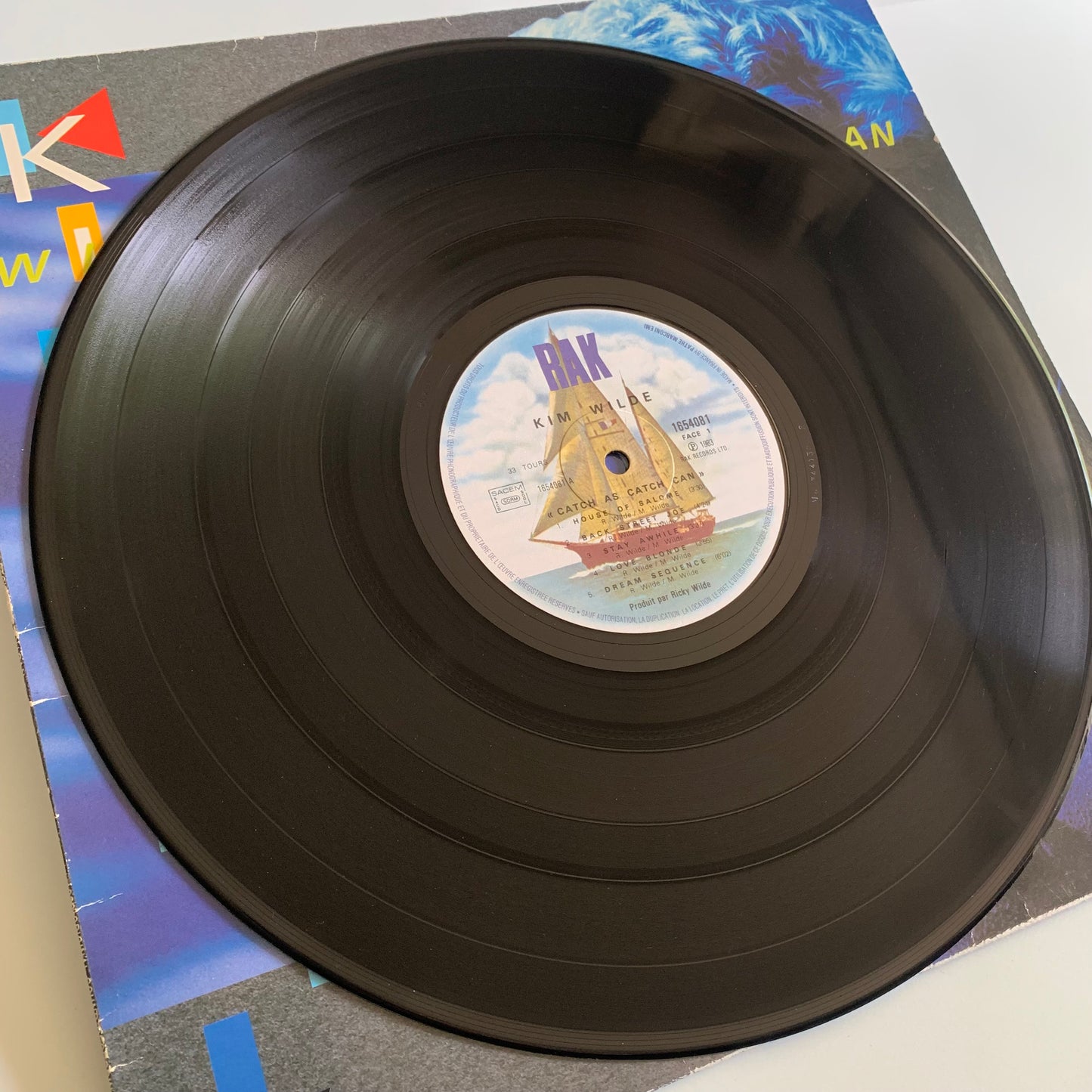 Kim Wilde - Catch As Catch Can - LP 1983 Occasion