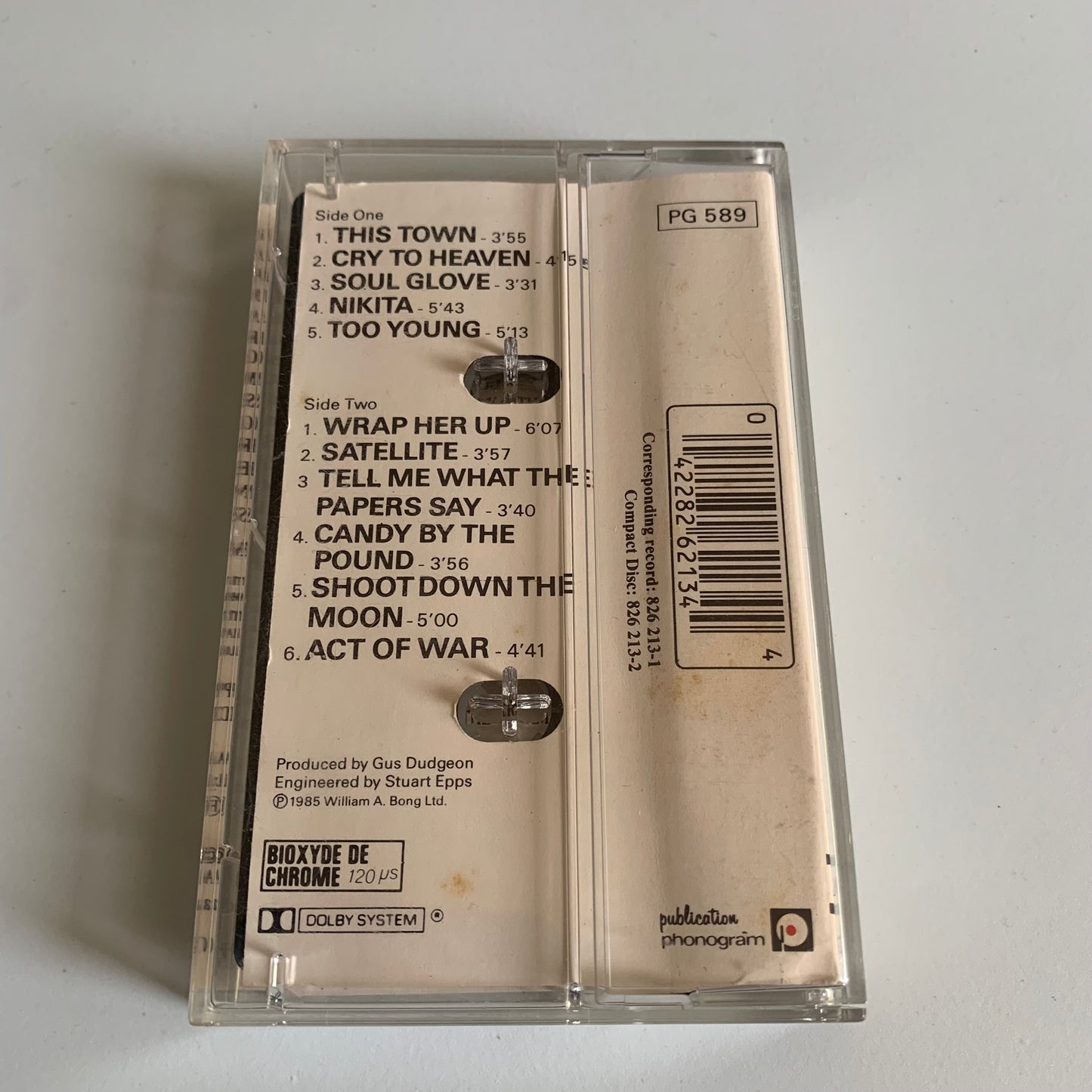 Elton John - Ice On Fire - 1985 Occasion