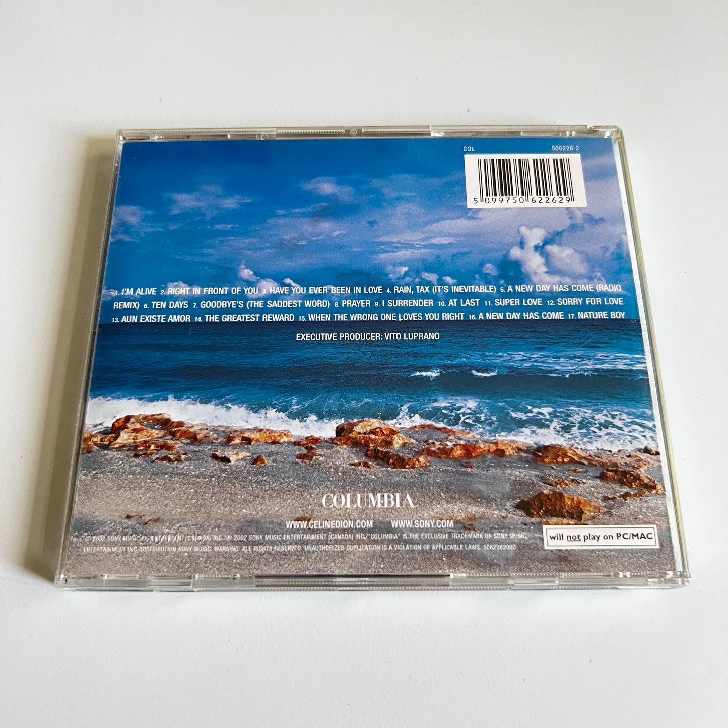 CD - Celine Dion - A New Day Has Come - 2002