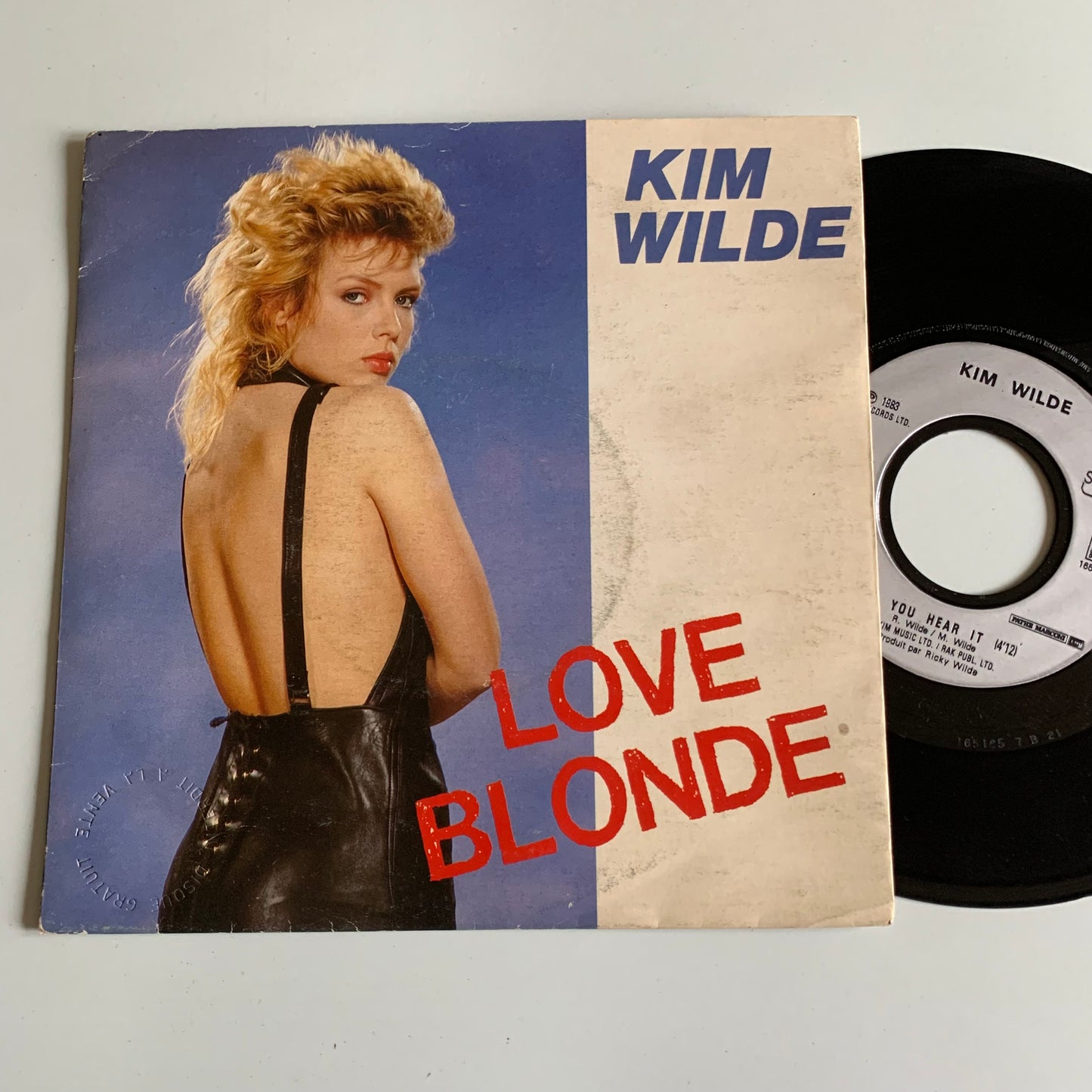 Kim Wilde - Love Blonde - Single 1983 Occasion