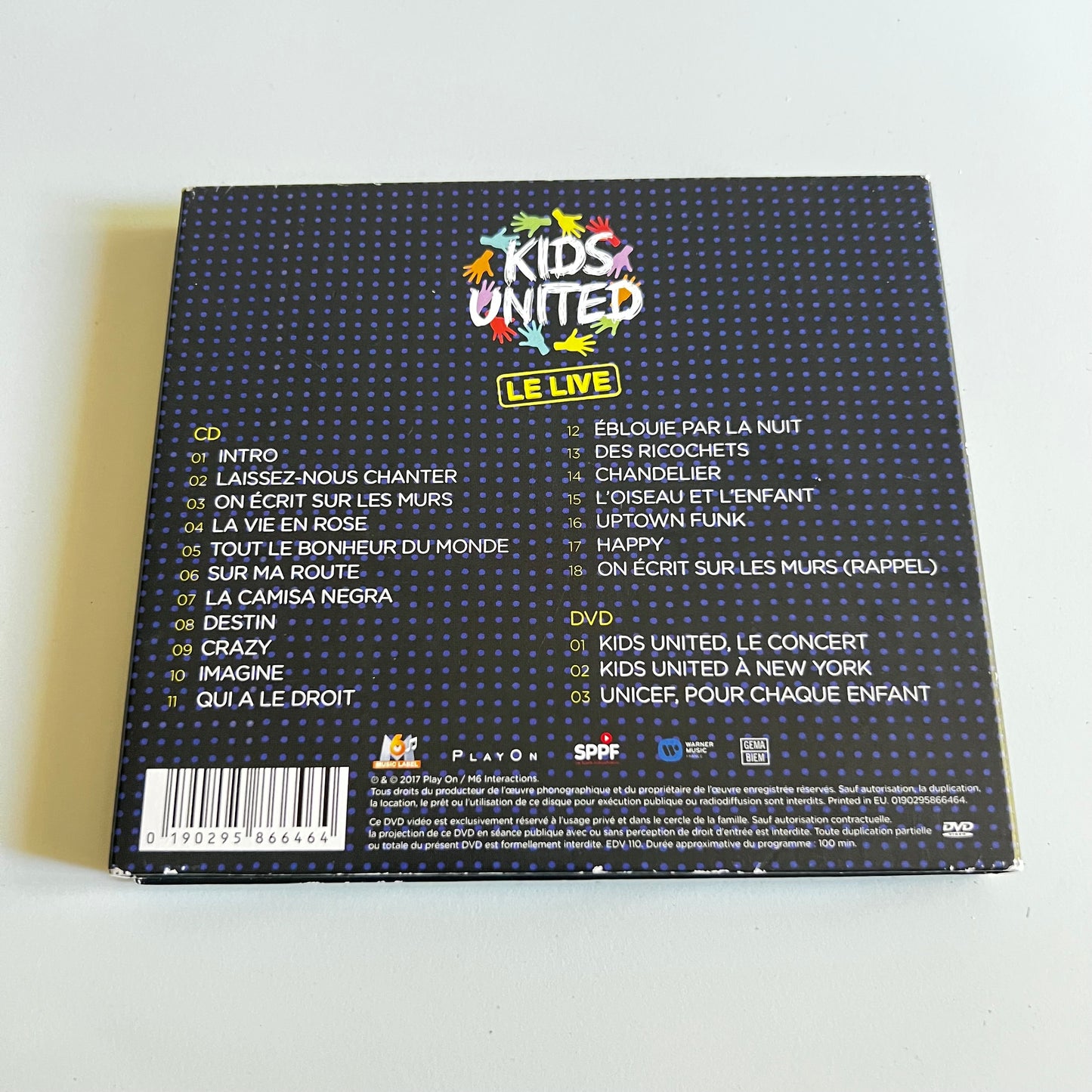CD - Kids United - Le Live - 2017