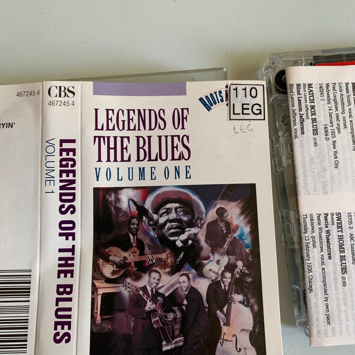 Variétés Compilation - Legends Of The Blues: Volume 1 - 1990 Occasion
