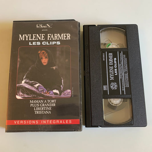 Mylène Farmer - Les Clips - VHS 1987 Occasion