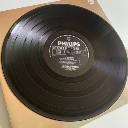 Johnny Hallyday - C'est La Vie - LP 1977 Occasion