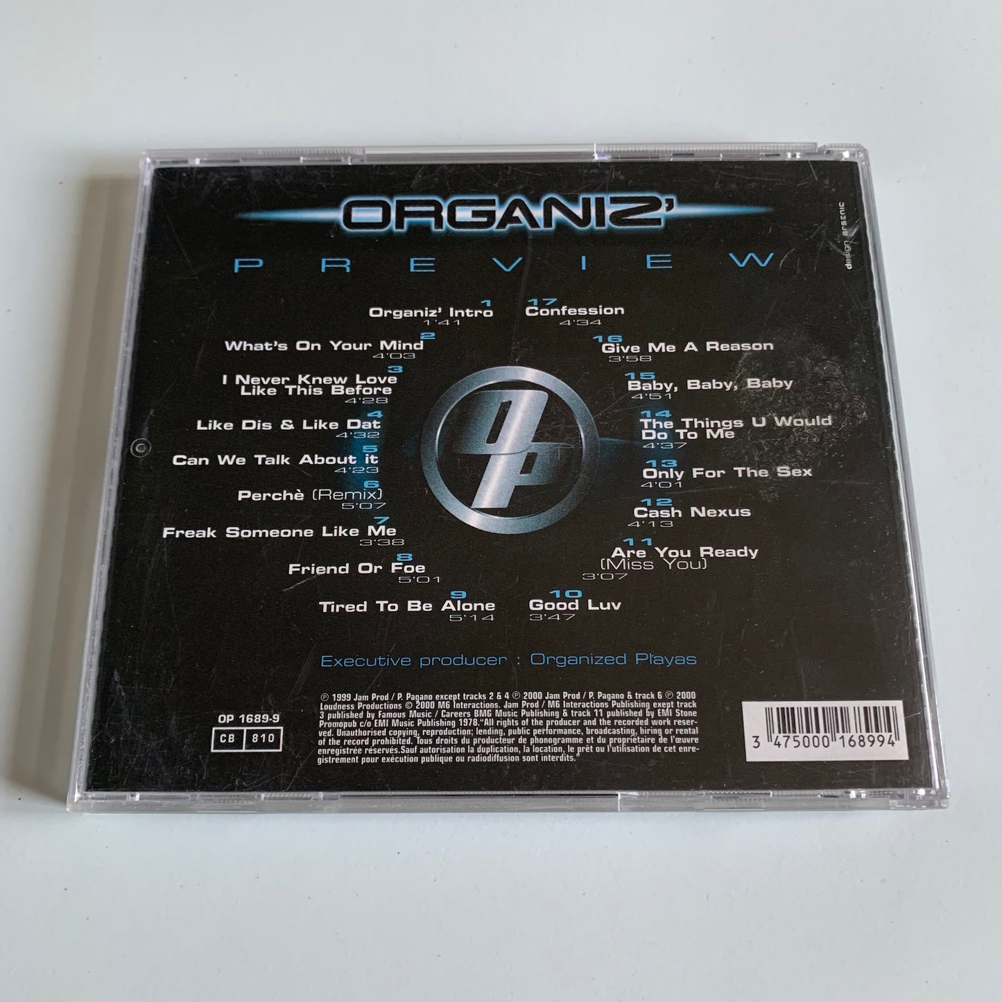 CD - Organiz' - Preview - 1999