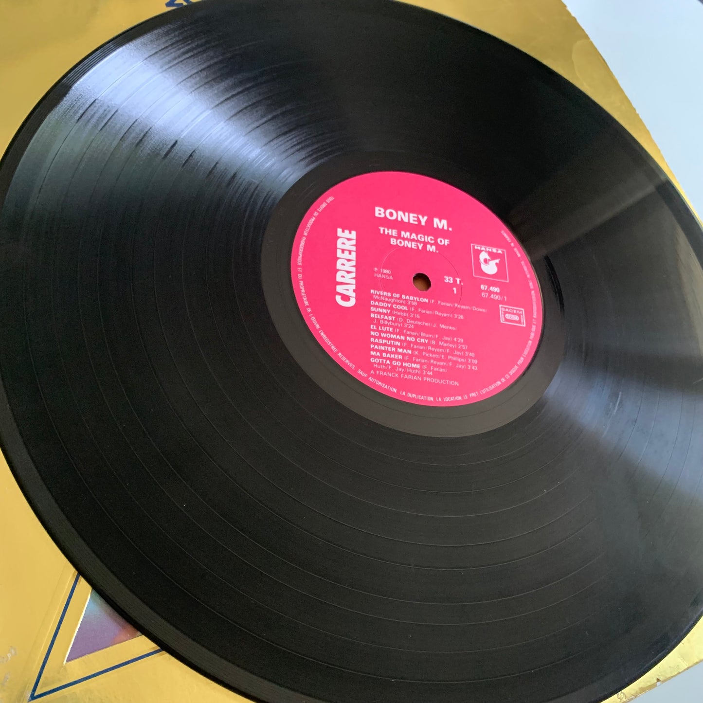 Boney M. - The Magic Of Boney M. - LP 1980 Occasion