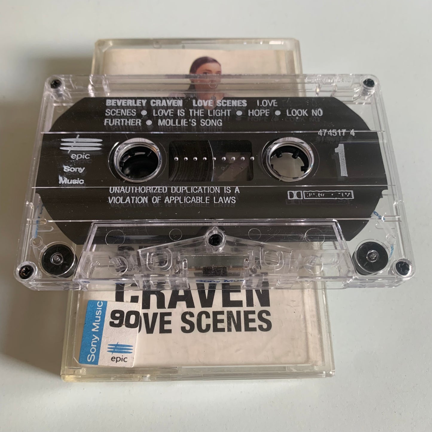 Beverley Craven - Love Scenes - 1993 Occasion