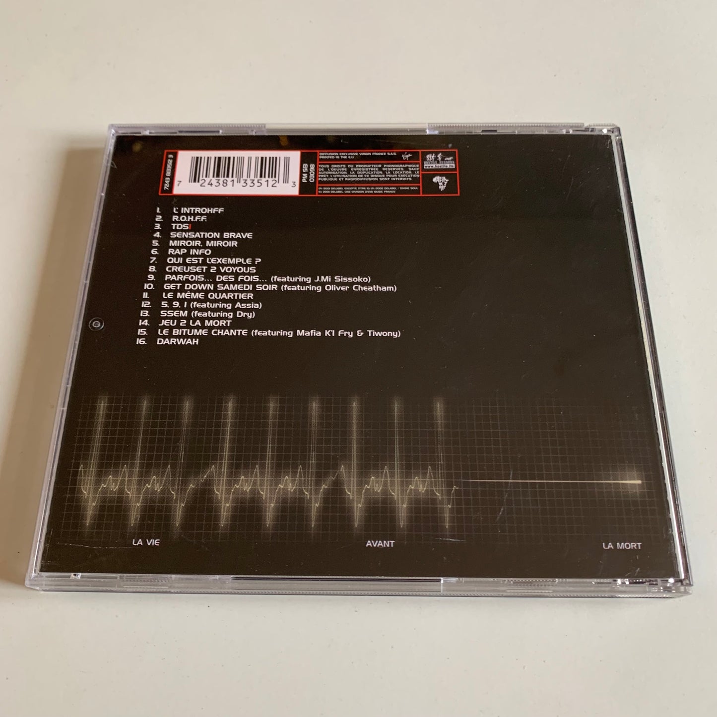 CD - Rohff - La Vie Avant La Mort - 2002 Occasion