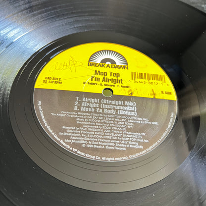 Mop Top - Forever (Verbal Assault) / I'm Alright - Single 1996