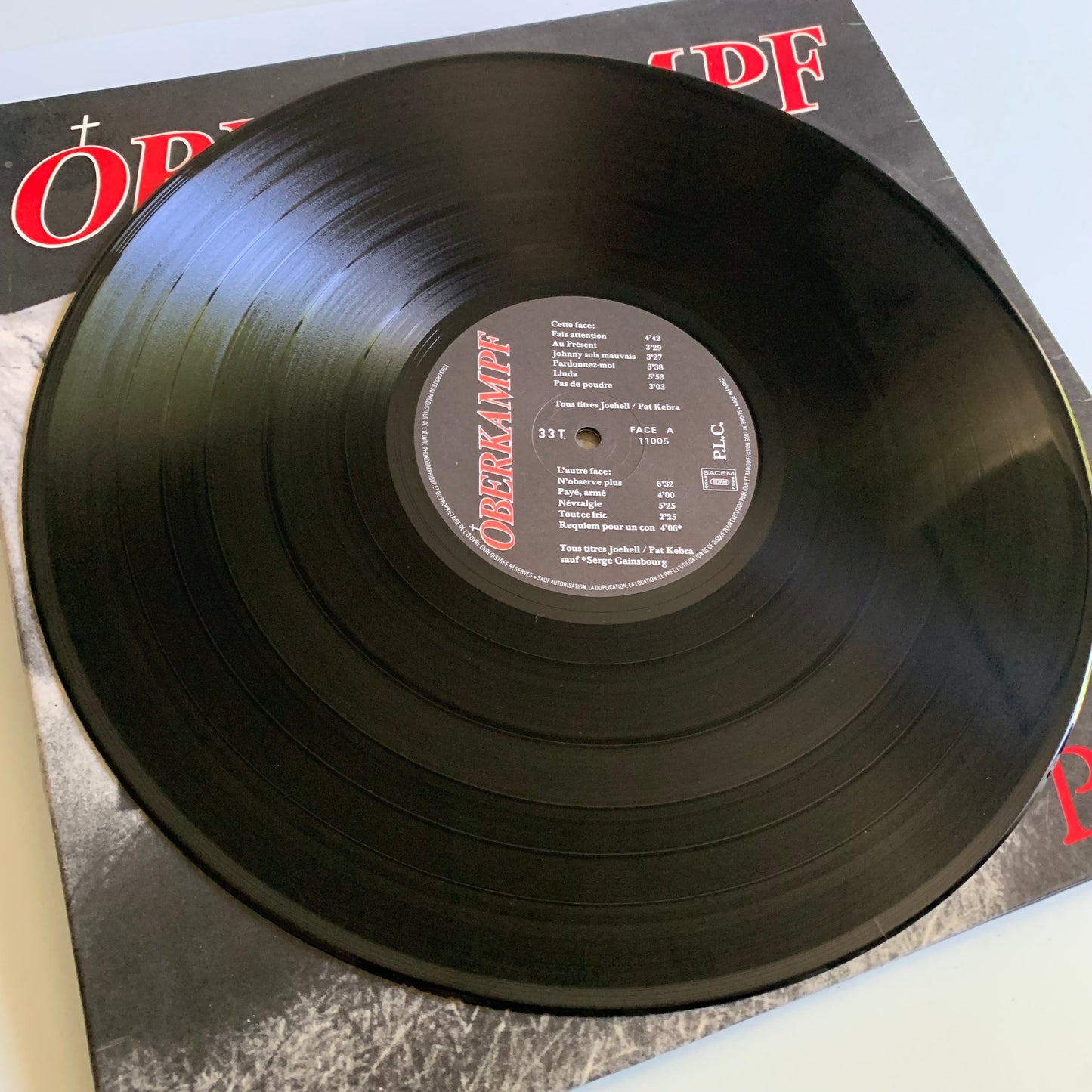Oberkampf - P.L.C. - LP 1983 Occasion