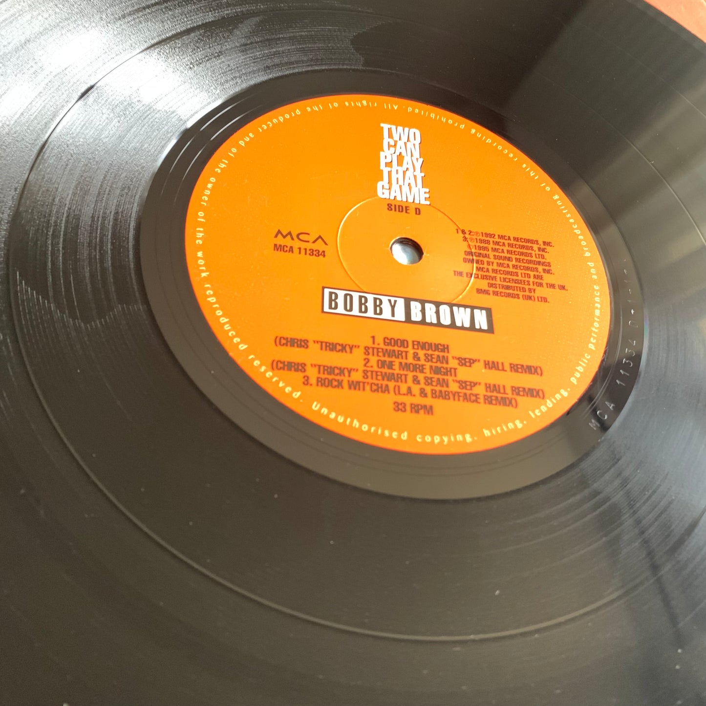 Bobby Brown - Two Can Play That Game - Double LP 1995