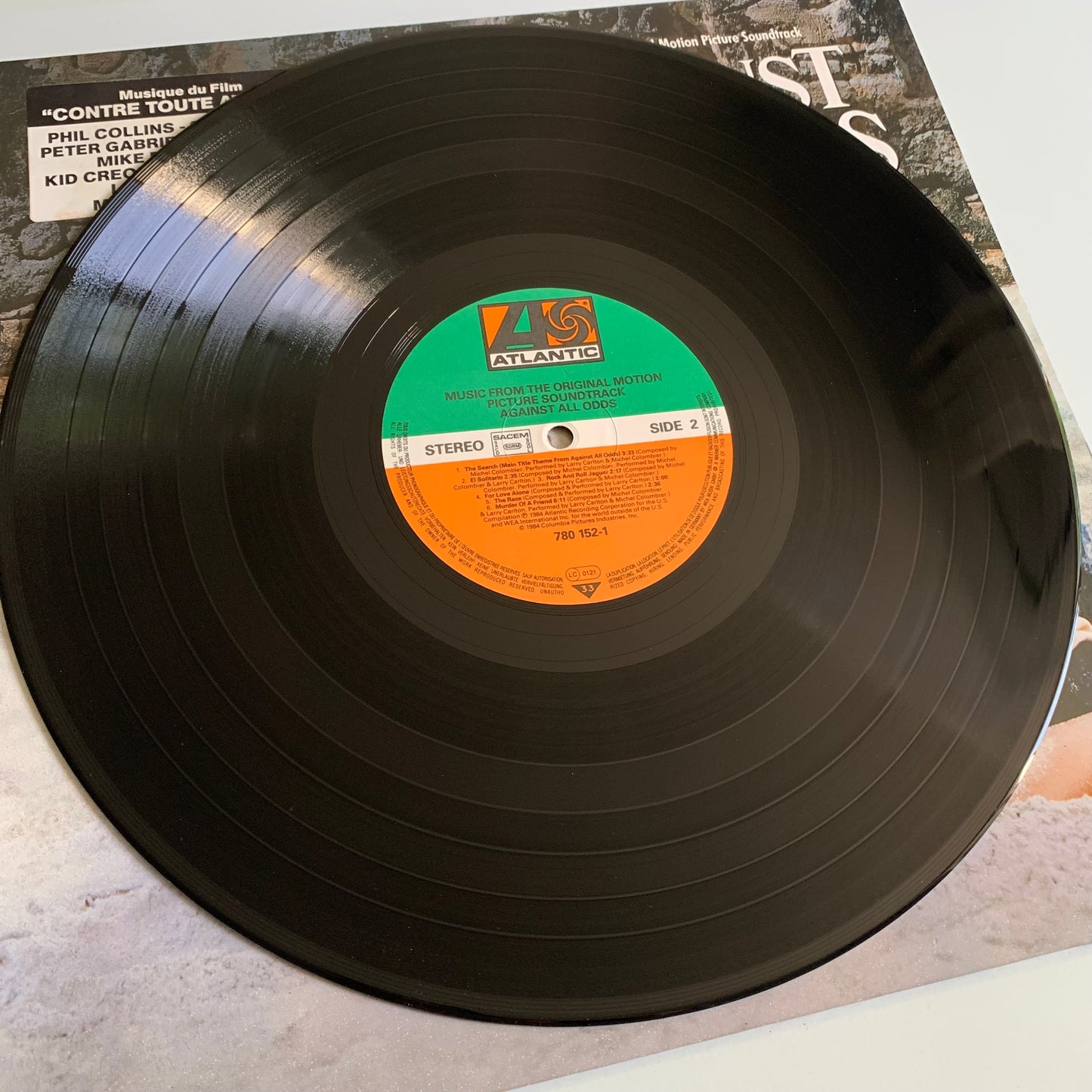 Various - Against All Odds Music From The Original Motion Picture Soundtrack - LP 1984 Occasion