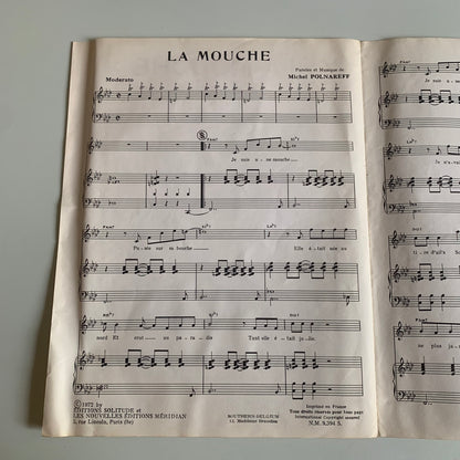 Partition Michel Polnareff - La Mouche