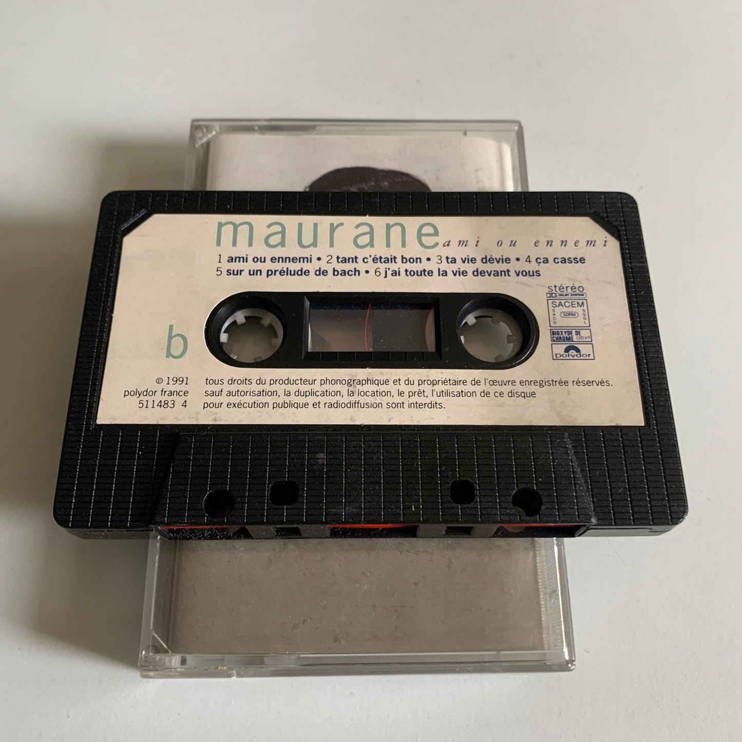 Maurane - Ami Ou Ennemi - 1991 Occasion