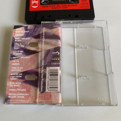 NKOTB -New Kids On The Block - Step By Step - 1990 Occasion