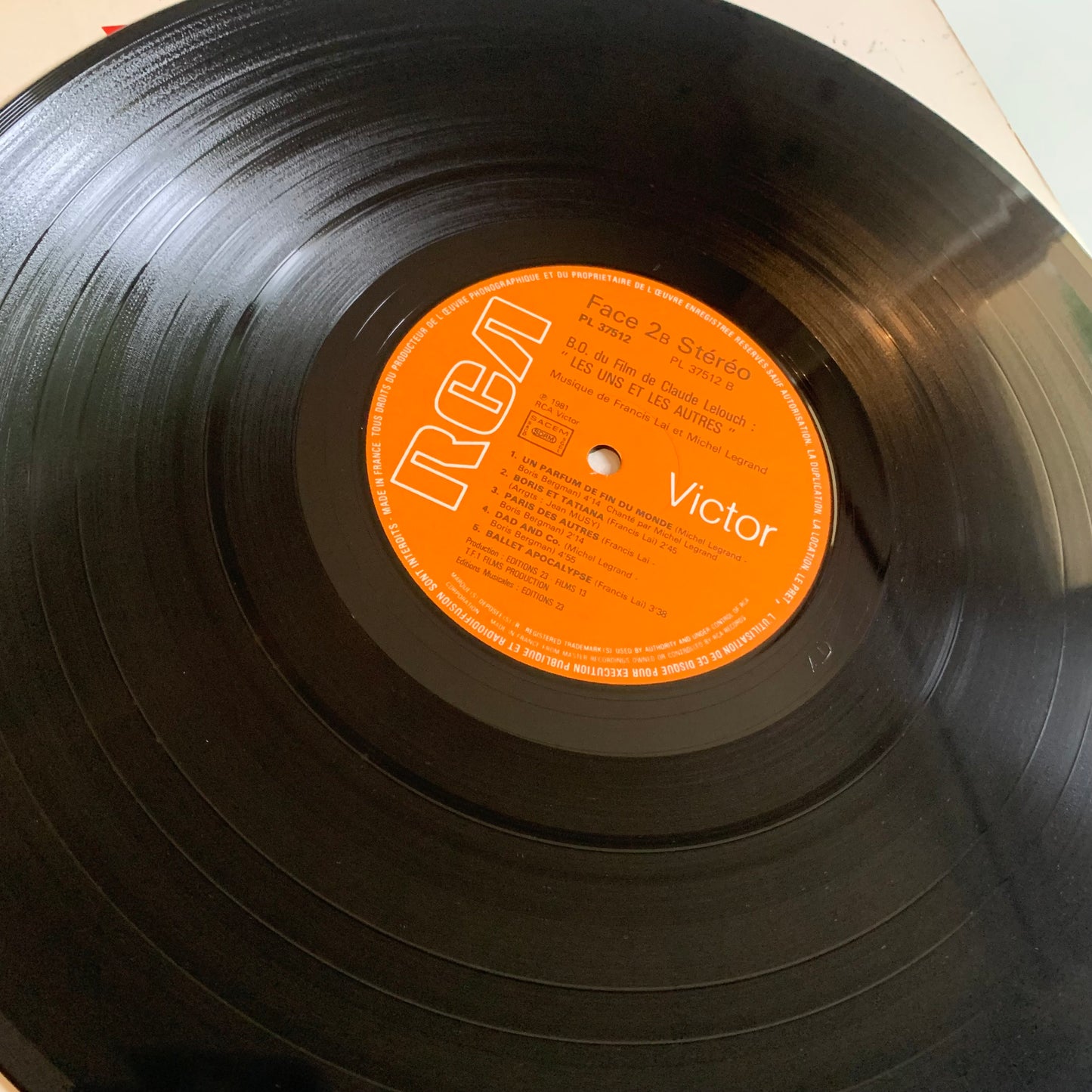 Francis Lai - Les Uns Et Les Autres (Bande Originale Du Film) - Double LP 1981 Occasion