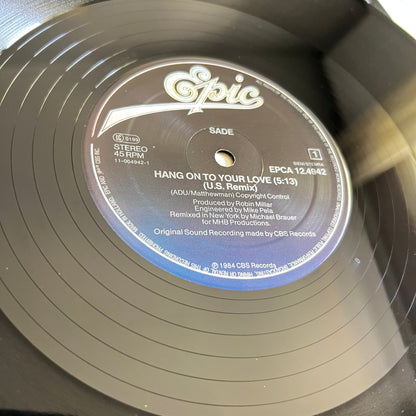 Sade - Hang On To Your Love (US Remix) - Maxi Single 1984