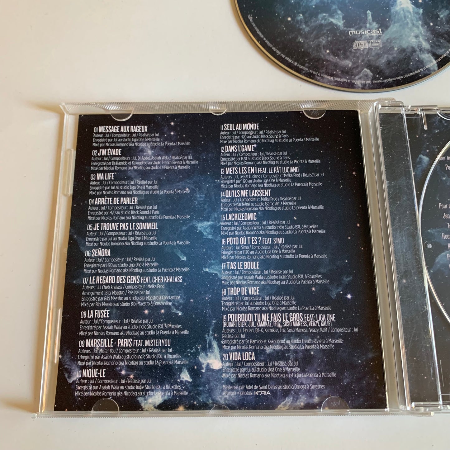 CD - Jul - Je Trouve Pas Le Sommeil - 2014 Occasion