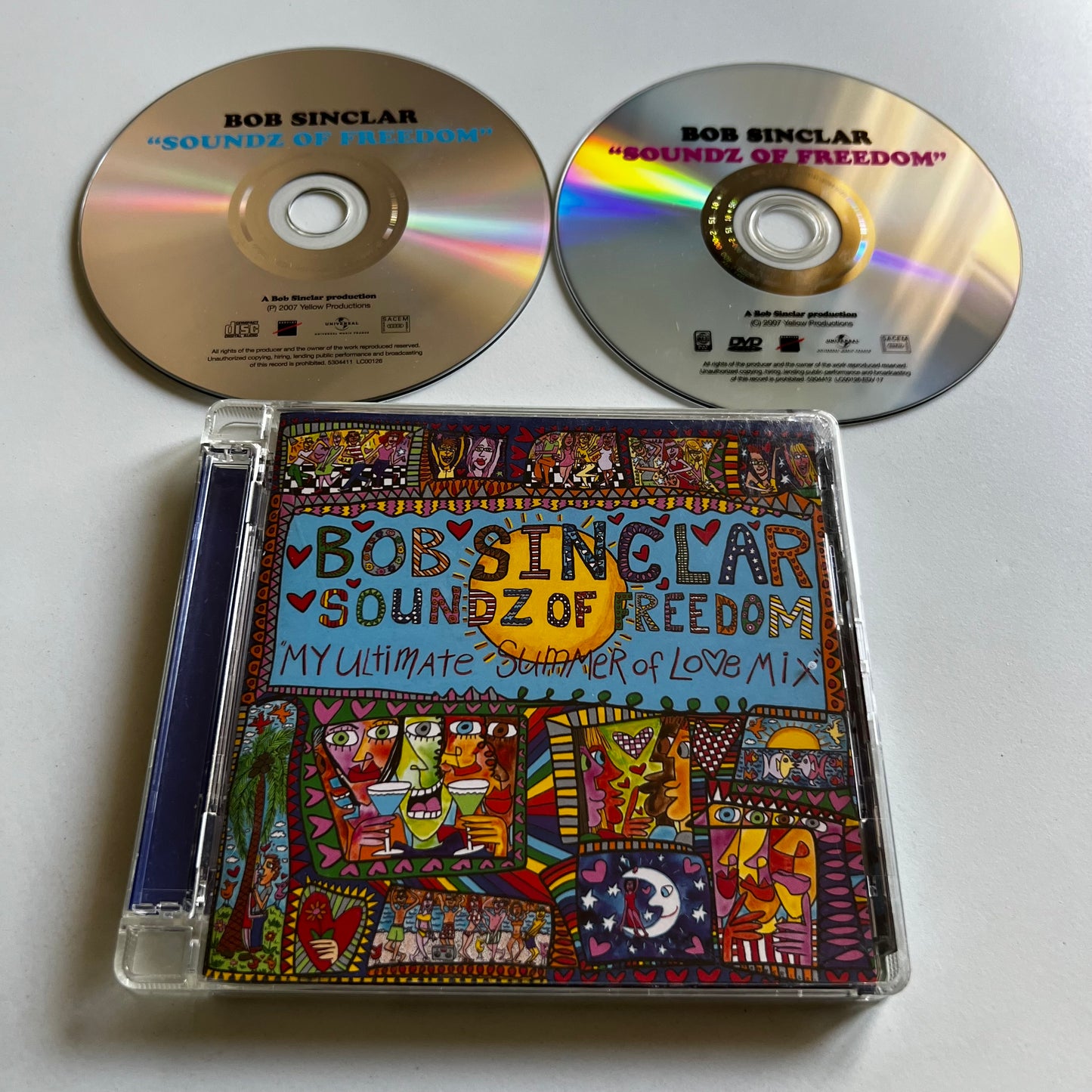 CD - Bob Sinclar - Soundz Of Freedom (My Ultimate Summer Of Love Mix) - 2007