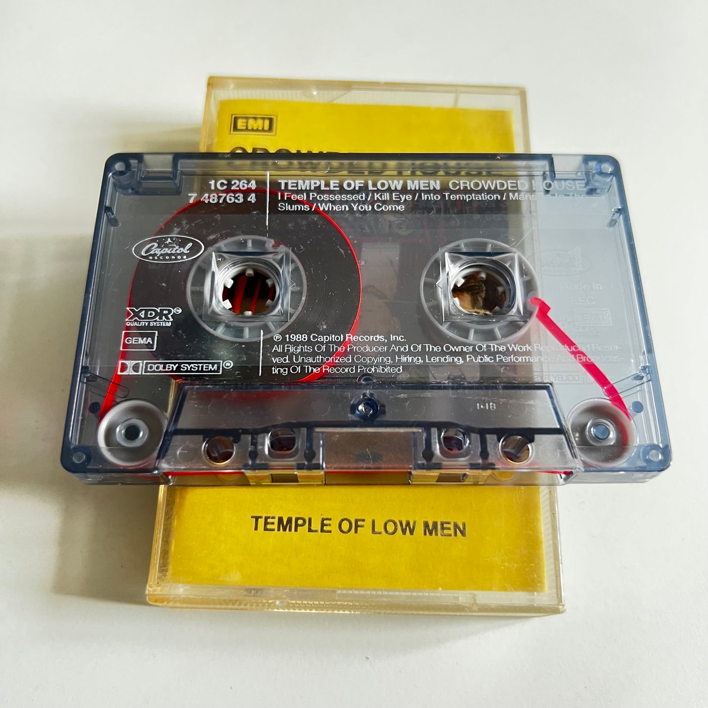 Crowded House - Temple Of Low Men - 1988