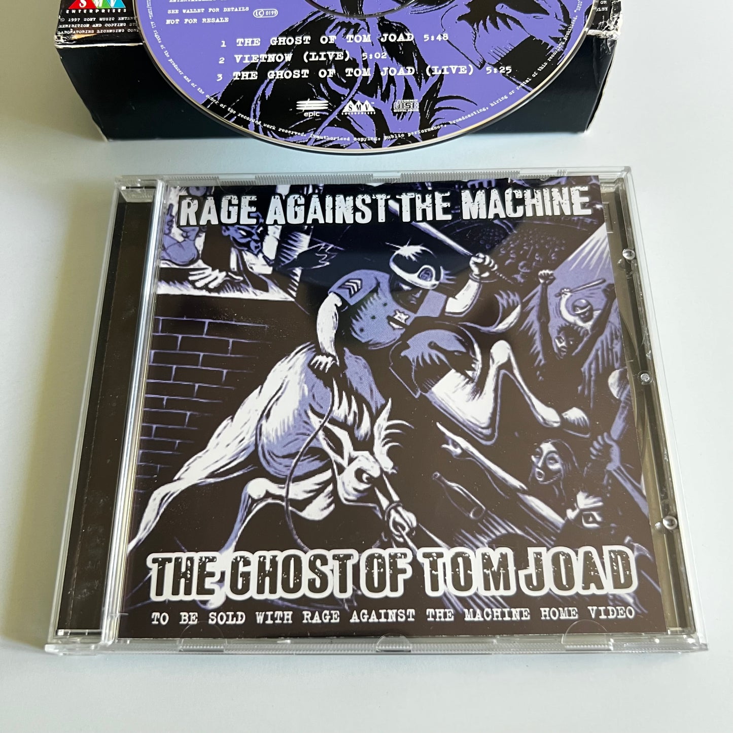 VHS & CD - Rage Against The Machine - 1997