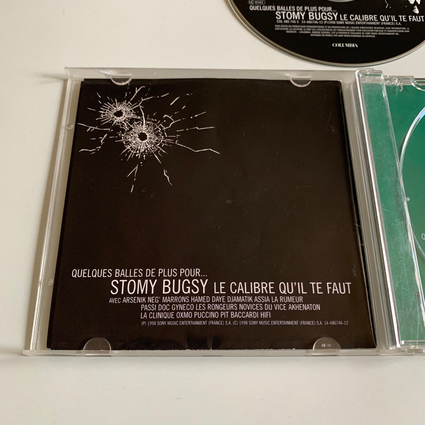 CD - Stomy Bugsy - Quelques Balles De Plus Pour Le Calibre Qu'Il Te Faut - 1998 Occasion