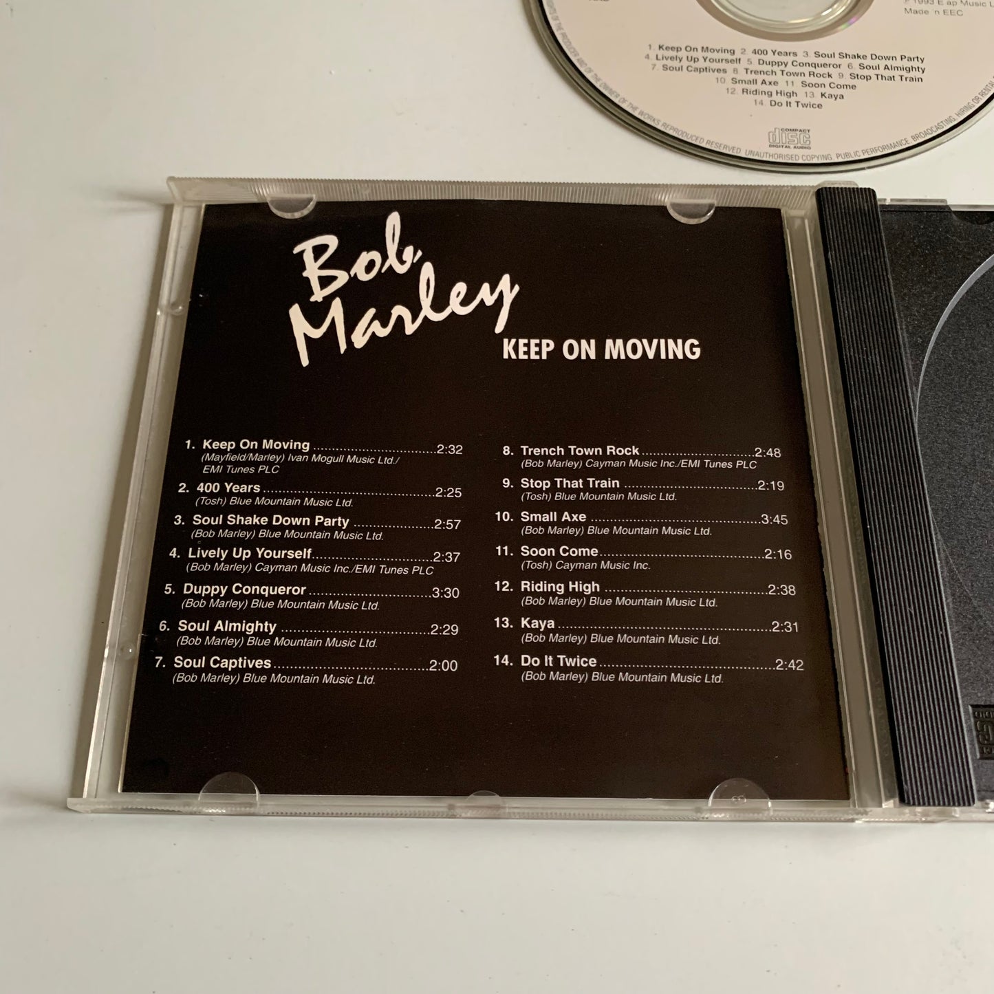 CD - Bob Marley - Keep On Moving - 2000