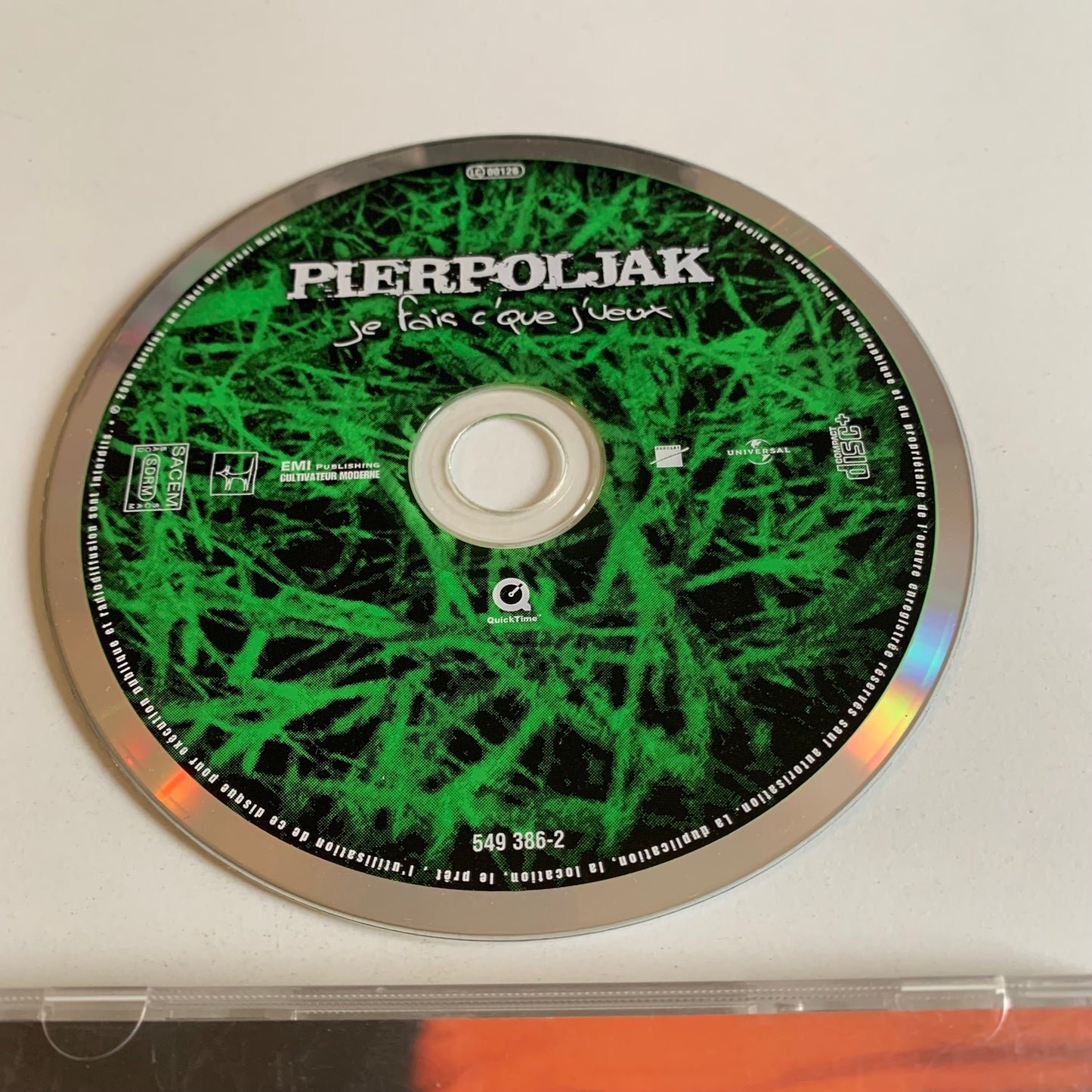 CD - Pierpoljak - Je Fais C'Que J' Veux - 2000 Occasion