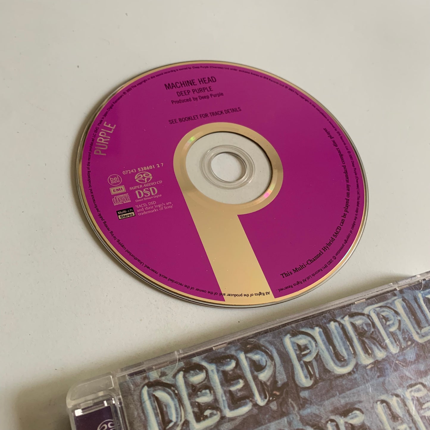 CD - Deep Purple - Machine Head - 2003 Occasion