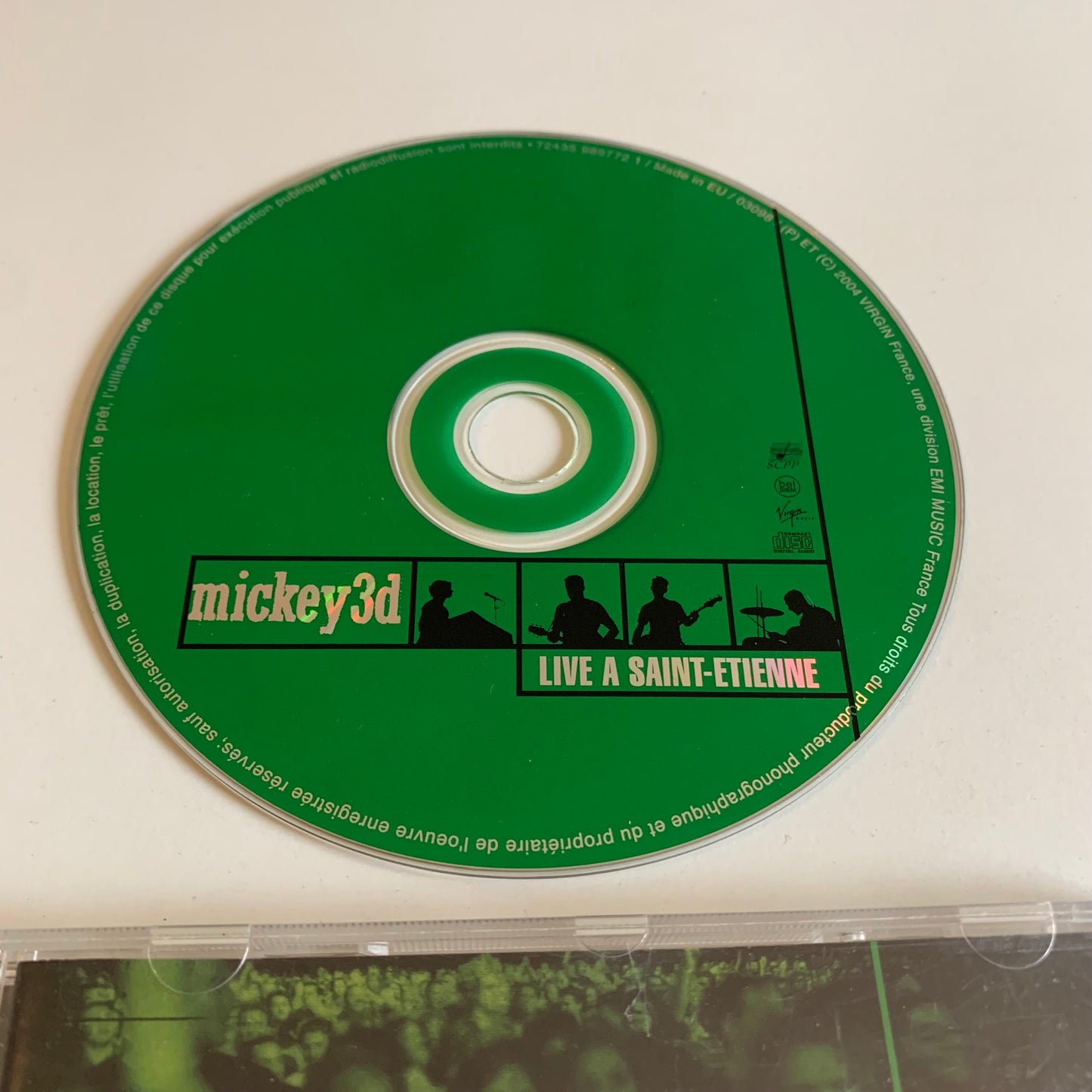 CD - Mickey 3D - Live À Saint-Étienne - 2004