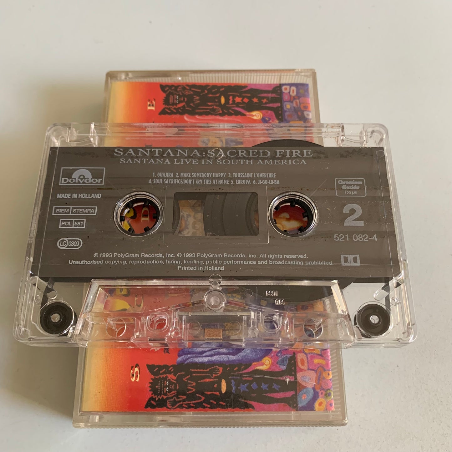 Santana - Sacred Fire: Santana Live In South America - 1993 Occasion