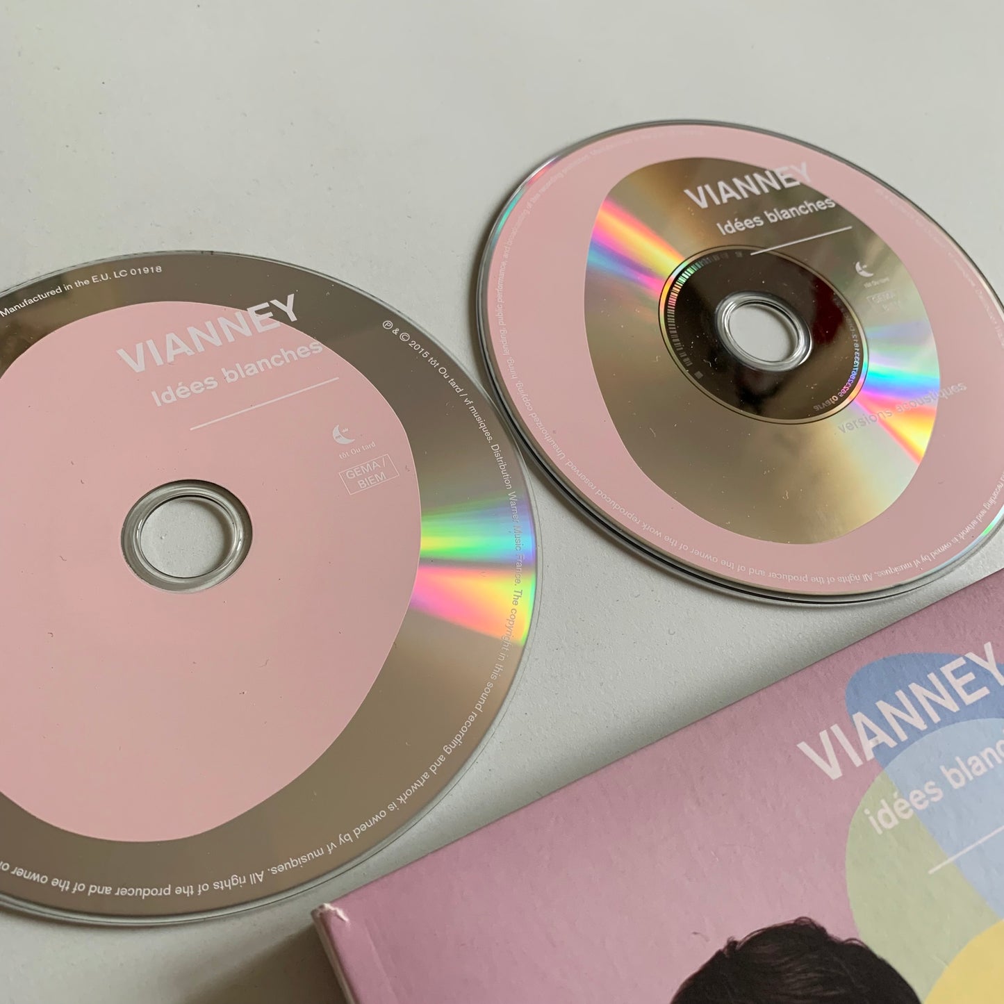 CD - Vianney - Idées Blanches - 2015 Occasion