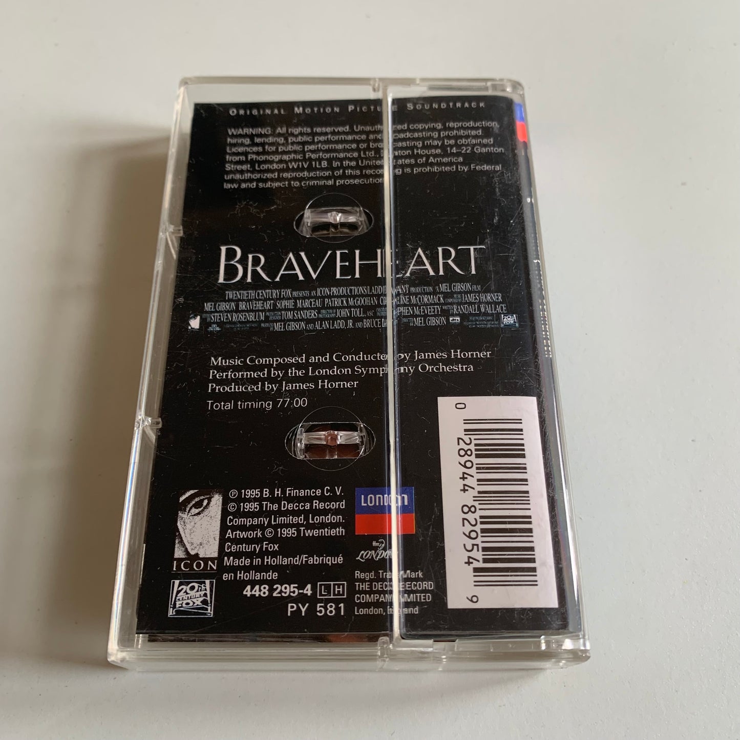 James Horner - Braveheart - Bande Originale du Film - 1995 Occasion