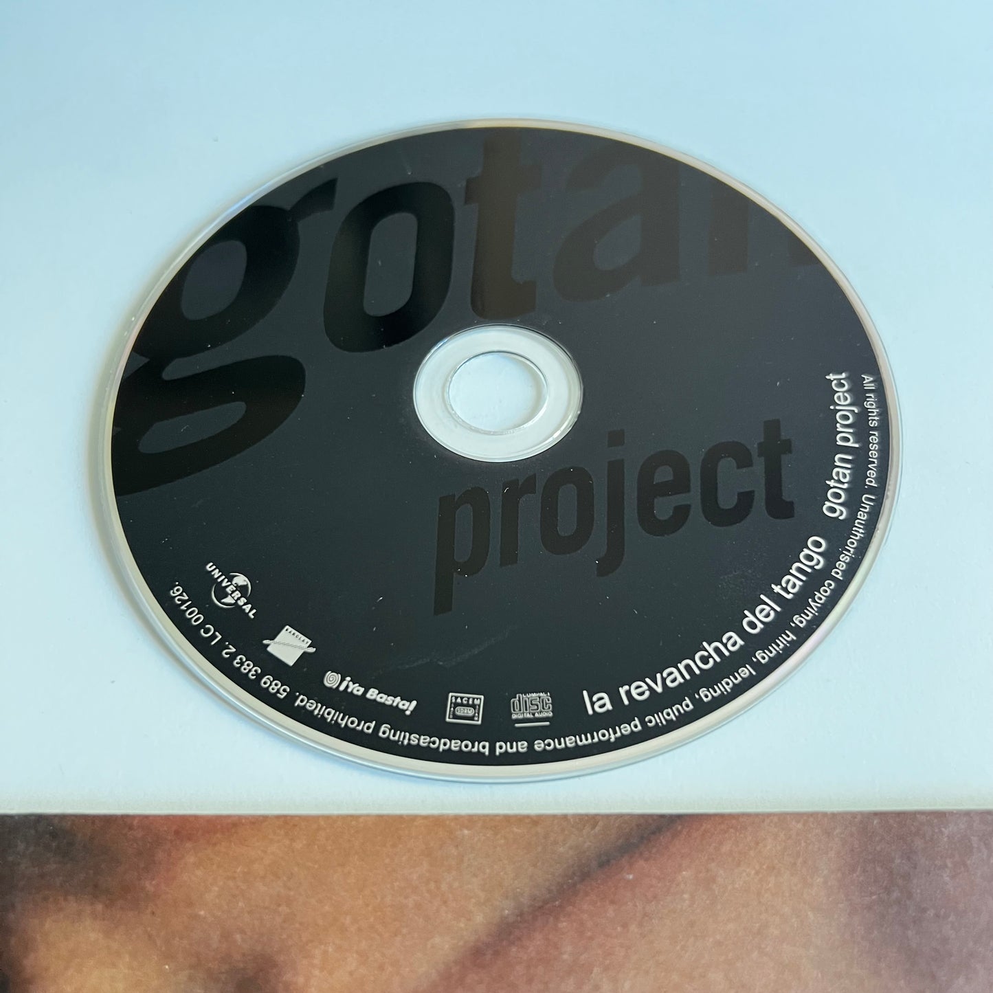 CD - Gotan Project - La Revancha Del Tango - 2006