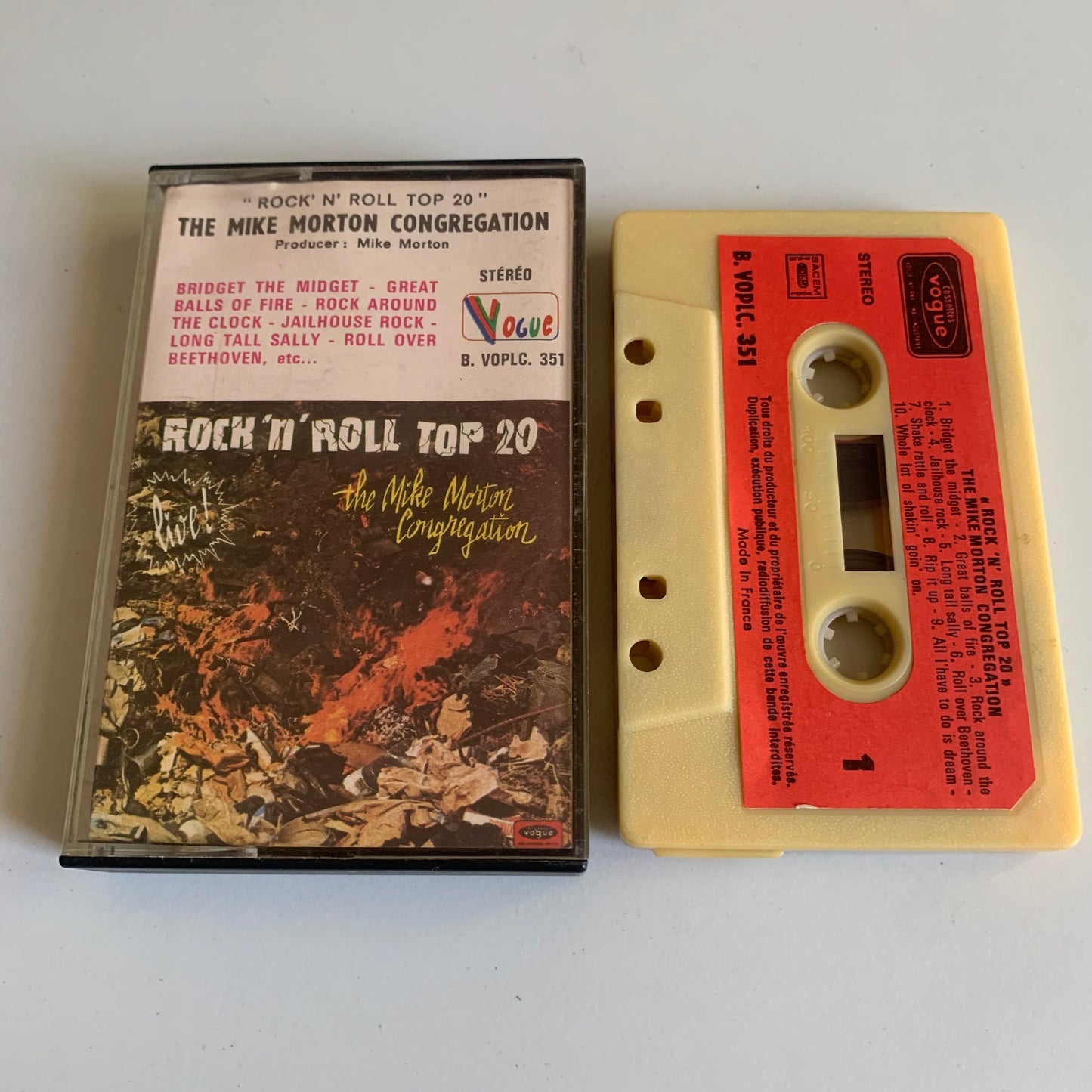 The Mike Morton Congregation - Rock 'N' Roll Top 20 - 1972 Occasion